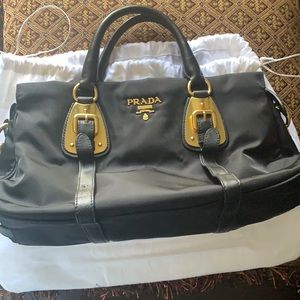Prada Hand Bag BLACK